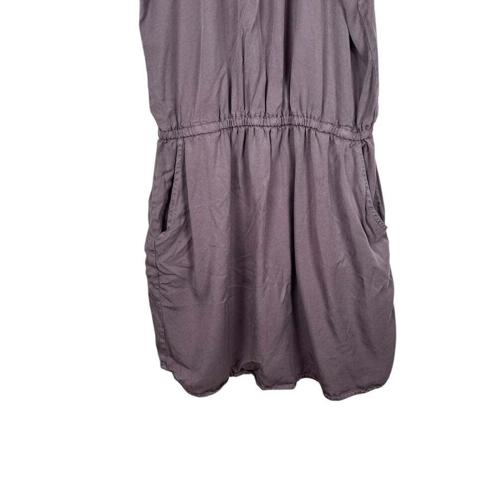 Tentree Cyprus Dress Women’s Size Large Purple 100% Tencel EcoCore Vacation - Picture 3 of 12